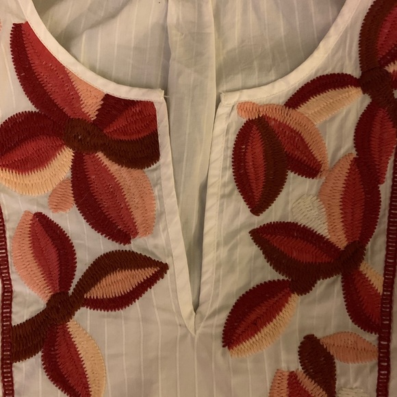 Madewell Embroidered Fable Top - Picture 3 of 4